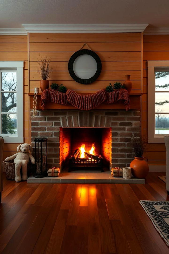 Warm and Welcoming Shiplap - 21 Shiplap Fireplace Ideas