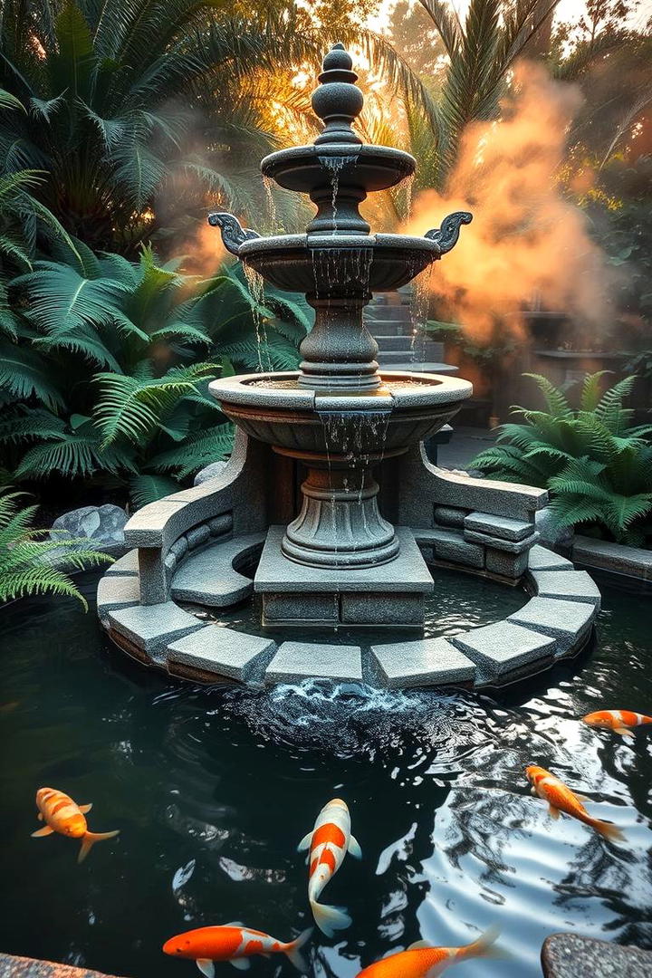 Water Feature Installations - 30 Garden Art Ideas