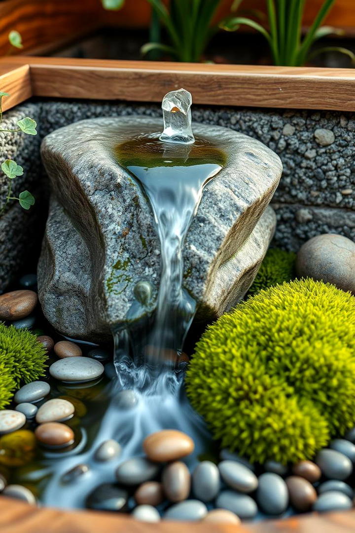 Water Feature Serenity - 21 Small Patio Ideas