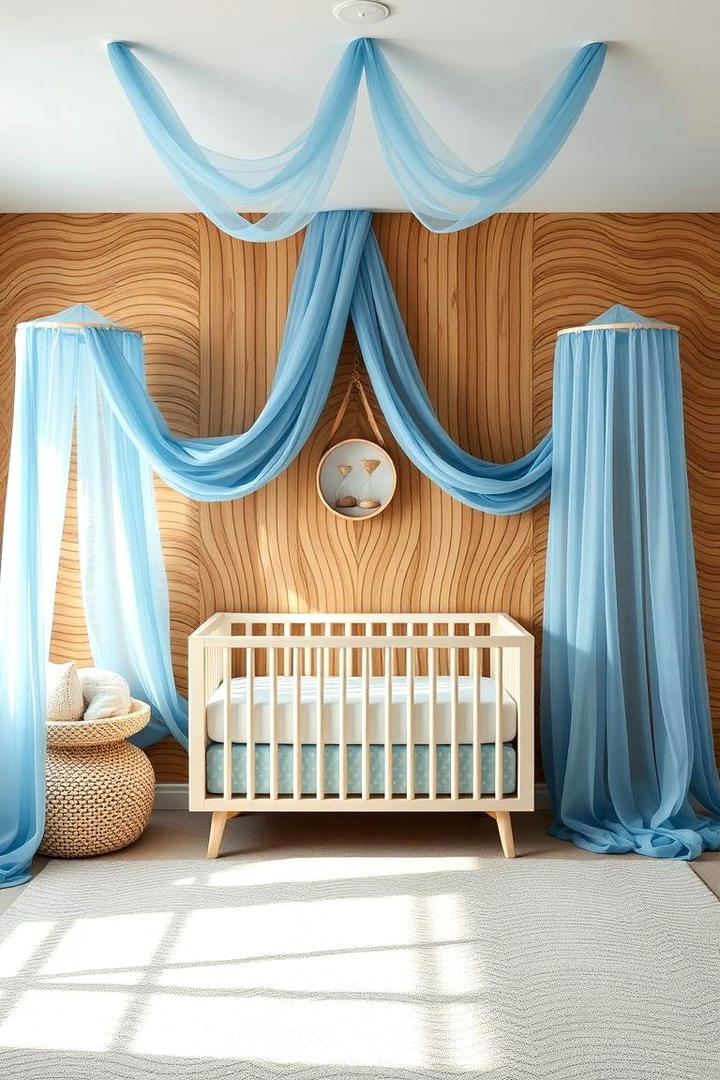 Wave Whisper - 30 Ocean-themed Nursery Ideas