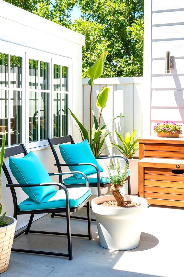 Weather Resistant Accessories - 21 Patio Decor Ideas