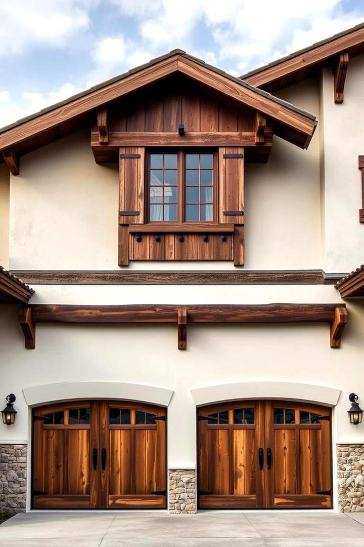 Weathered Wood Details - 21 Curb Appeal Inspiration for Ranch Homes