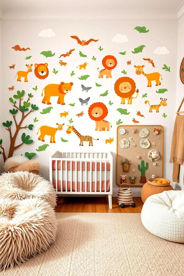 Whimsical Animal Motifs - 30 Twin Nursery Ideas