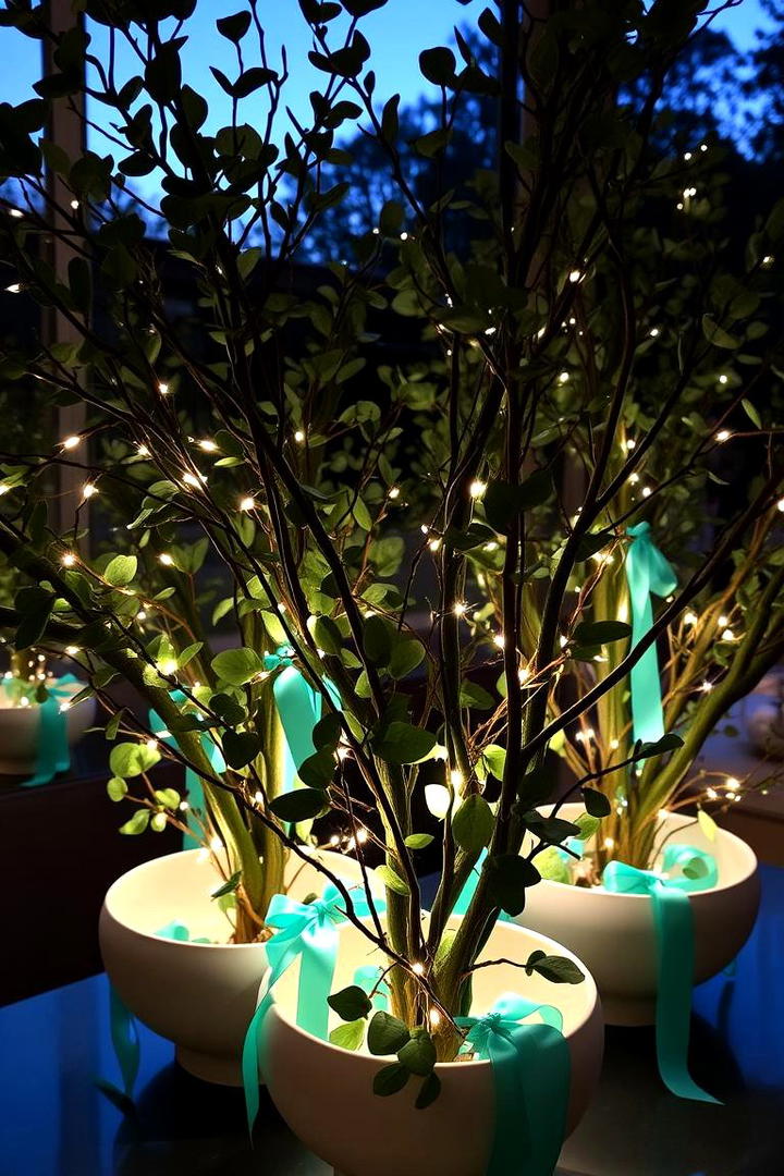 Whimsical Eucalyptus Fusion - 30 Eucalyptus Wedding Centerpieces