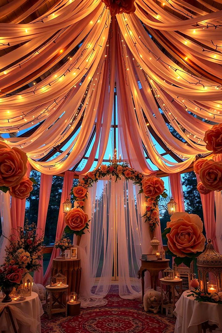 Whimsical Fairy Tale Structure - 30 Tall Wedding Centerpiece Ideas