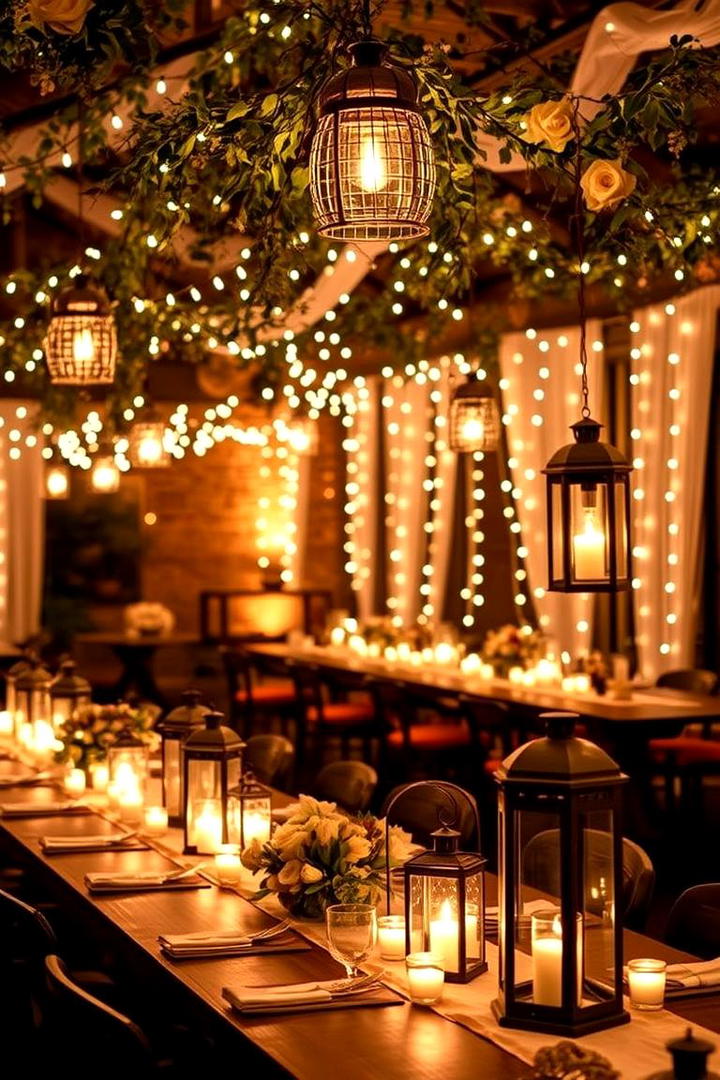 Whimsical Lighting and Lantern Accents - 21 boho wedding ideas