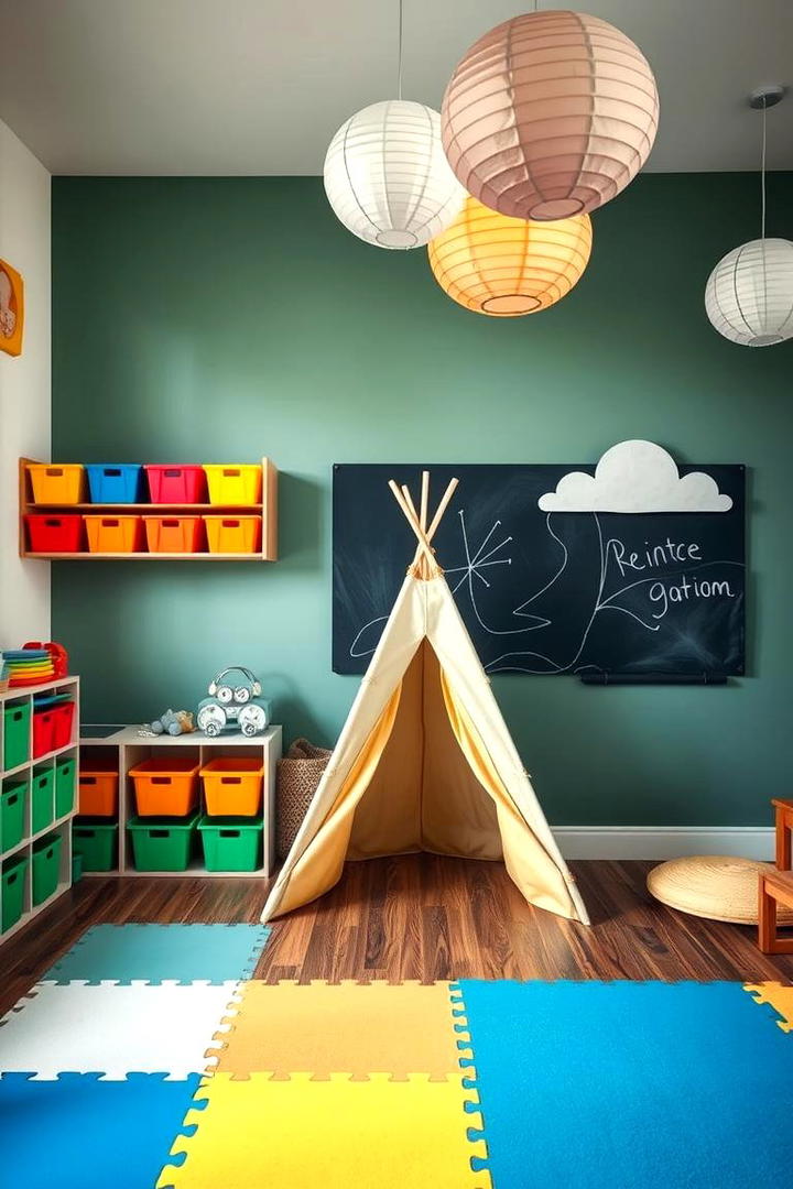 Whimsical Playroom Designs - 30 House Decor Ideastxt