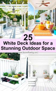 25 White Deck Ideas for a Stunning Outdoor Space