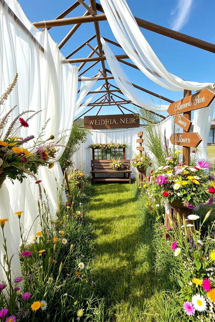 Wildflower Wonderland Wedding - 30 Garden Wedding Ideas