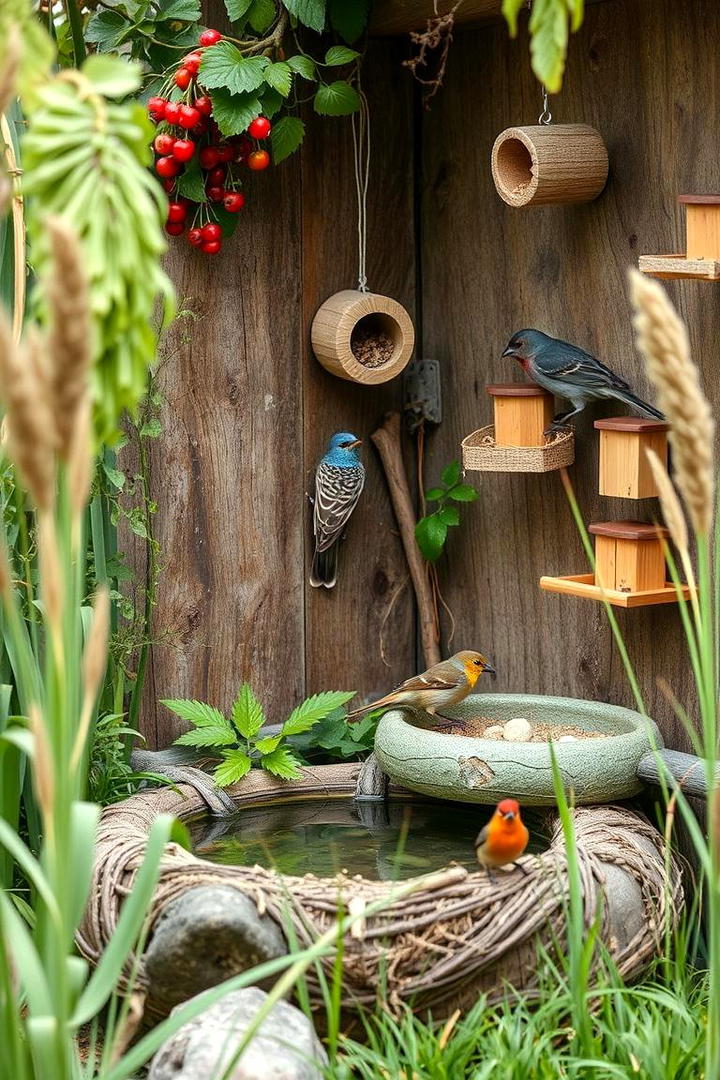 Wildlife Habitat Nook - 21 Corner Garden Ideas