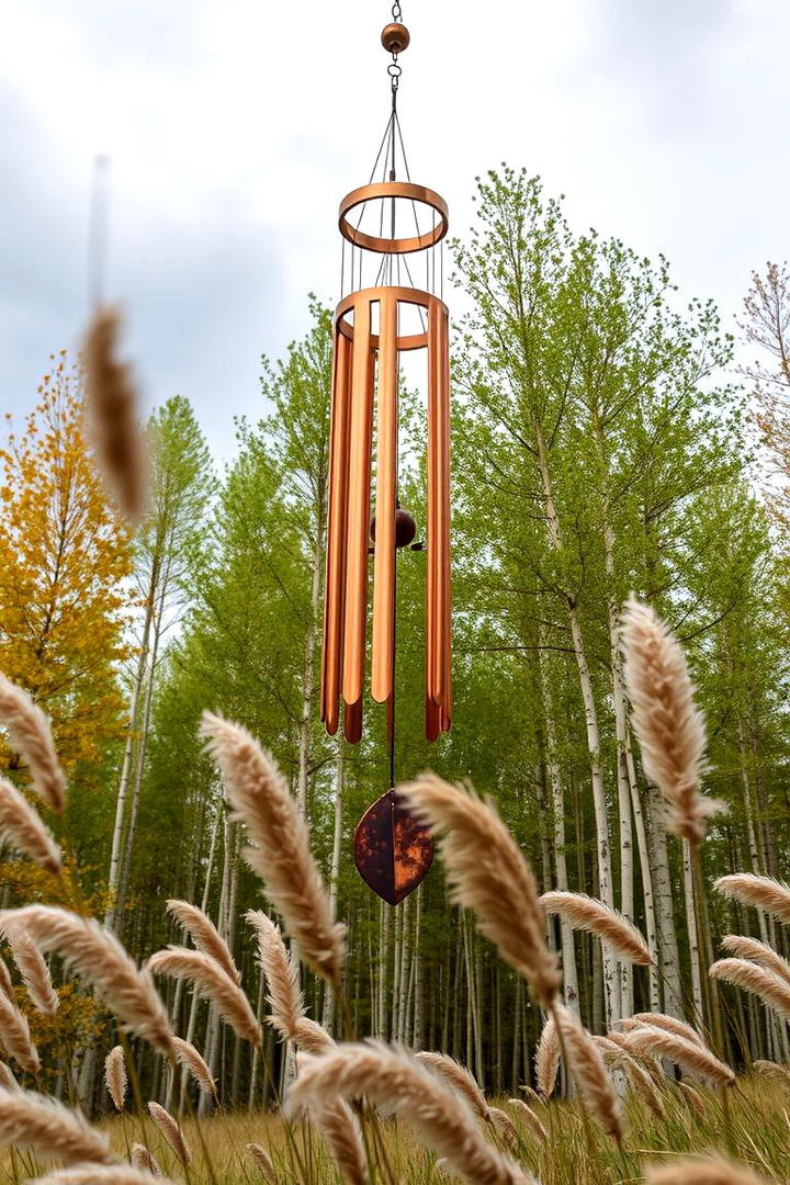 Wind Chime Corner - 30 Sensory Garden Ideas