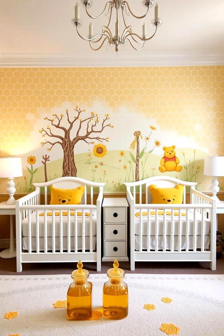 Winnie the Pooh Cozy Nursery - 30 Disney Nursery Ideas