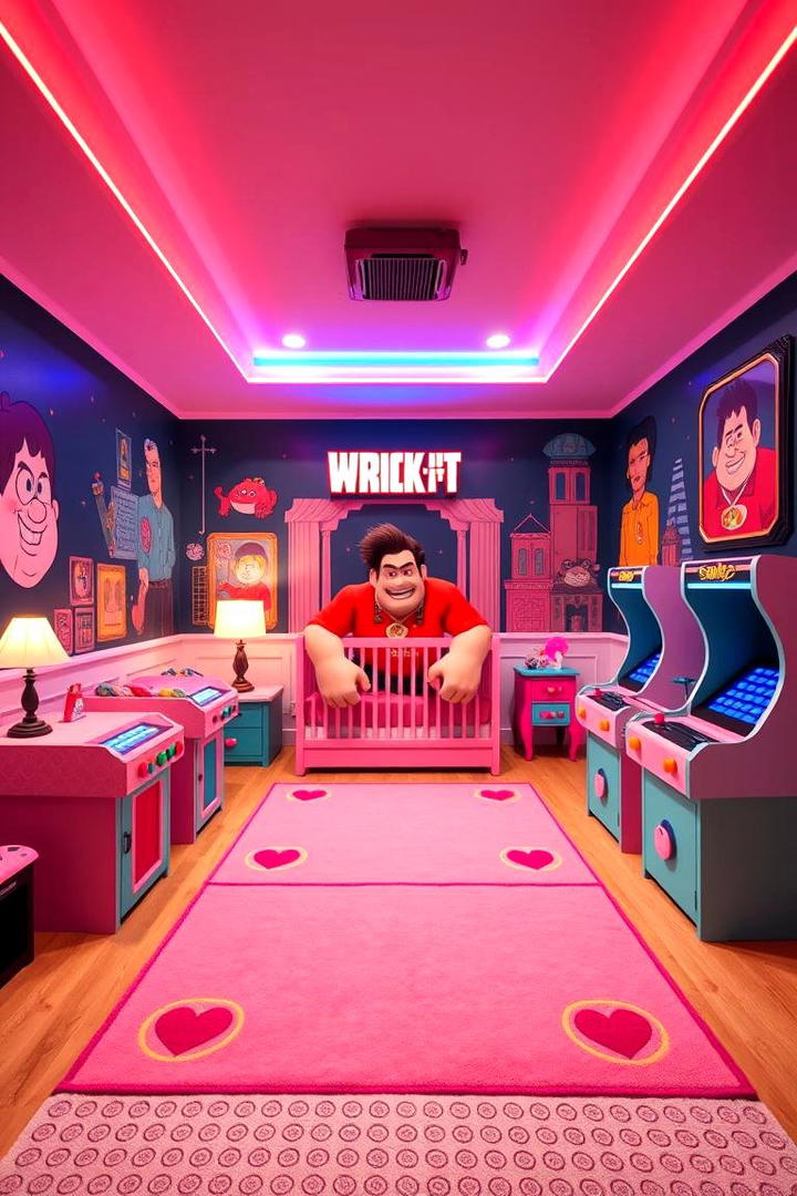 Wreck It Ralph Retro Nursery - 30 Disney Nursery Ideas