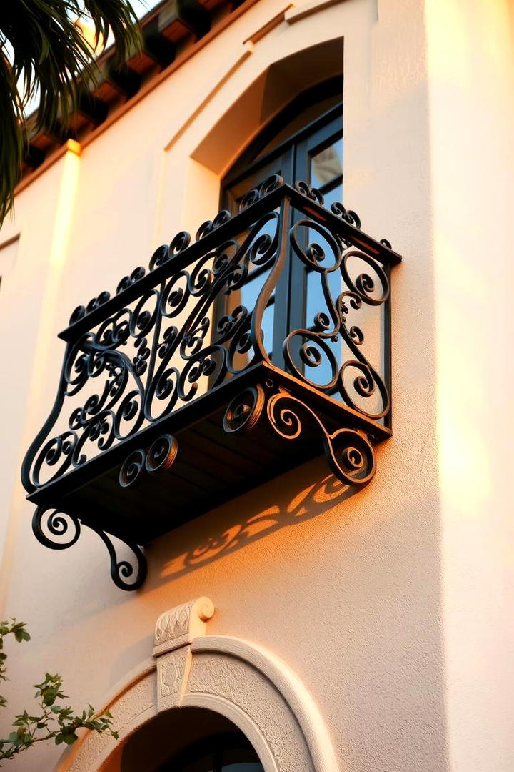 Wrought Iron Detailing - 21 spanish colonial revival architecture