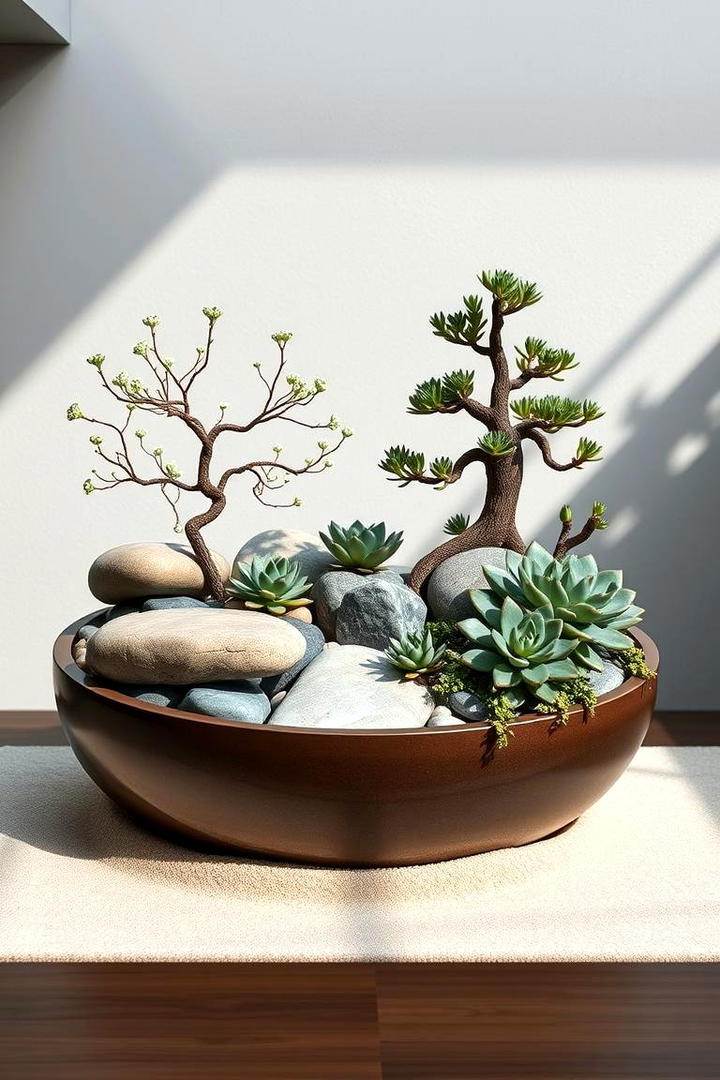 Zen Garden Container - 21 Container Garden Ideas