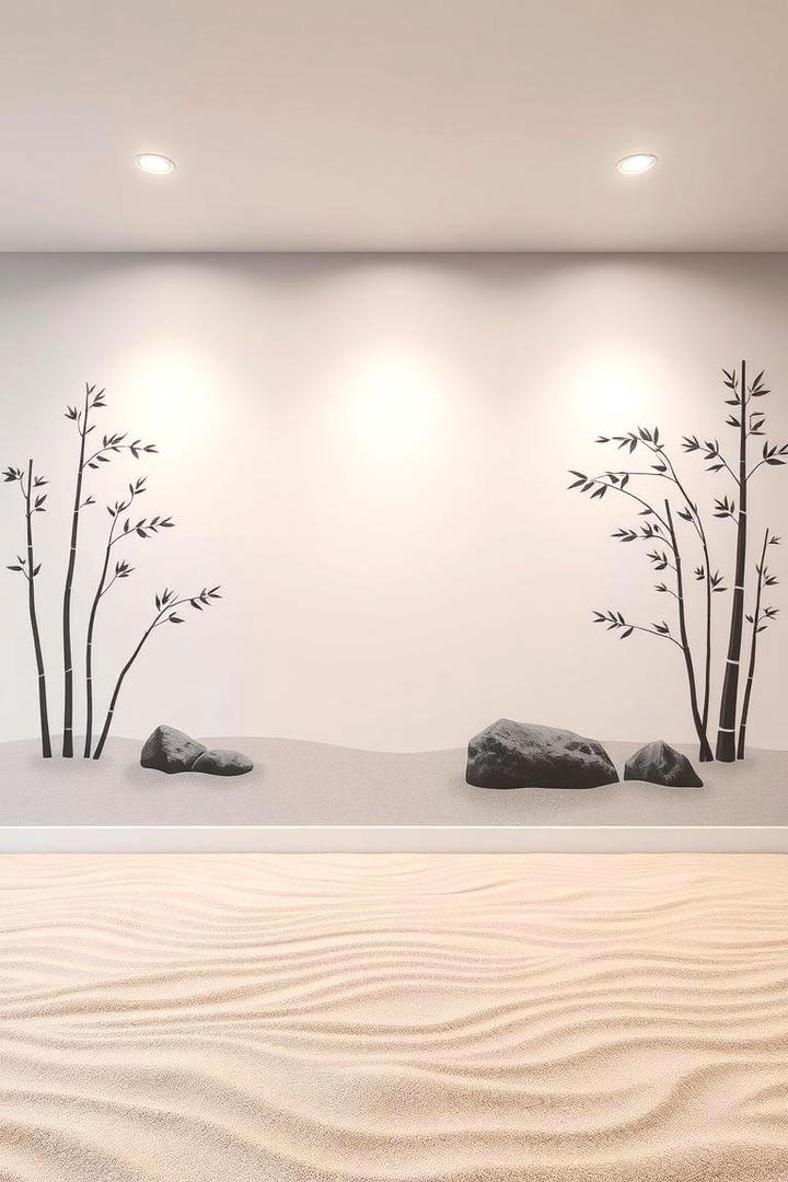 Zen Garden Harmony Mural - 21 Garden Mural Ideas