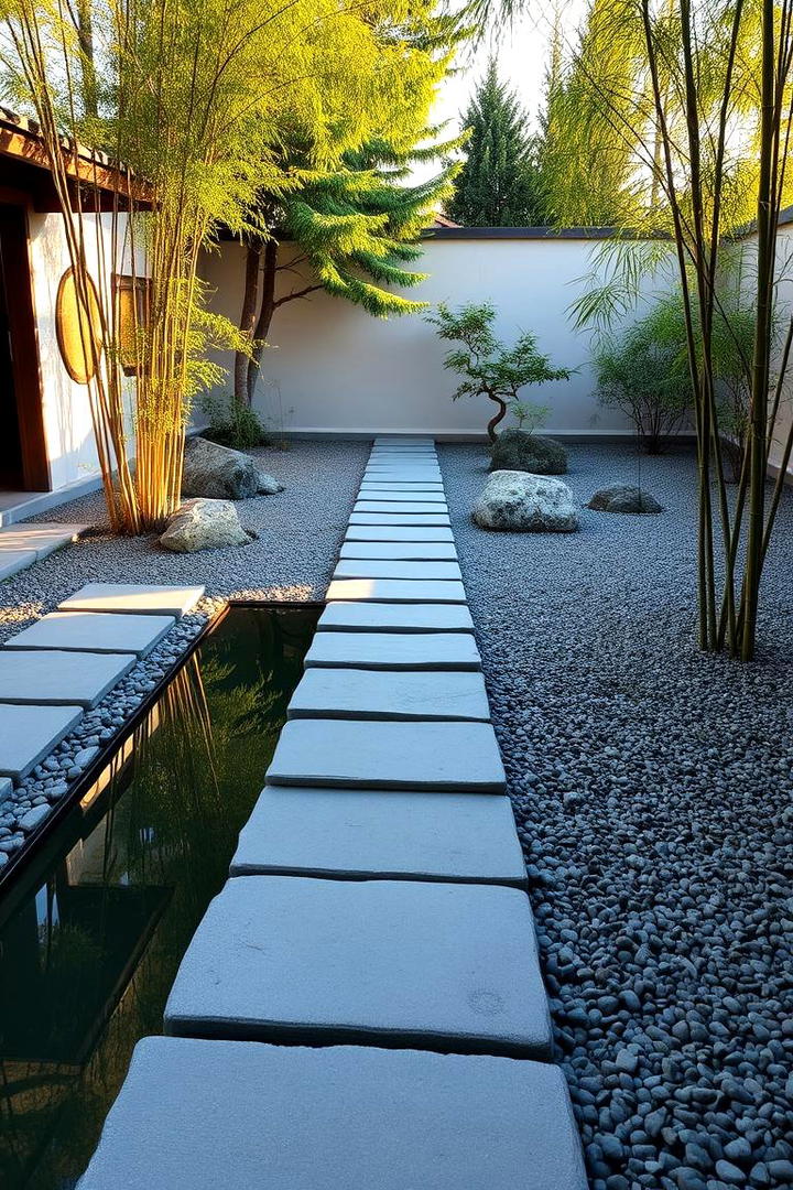 Zen Garden Retreat - 30 Pool Landscaping Ideas