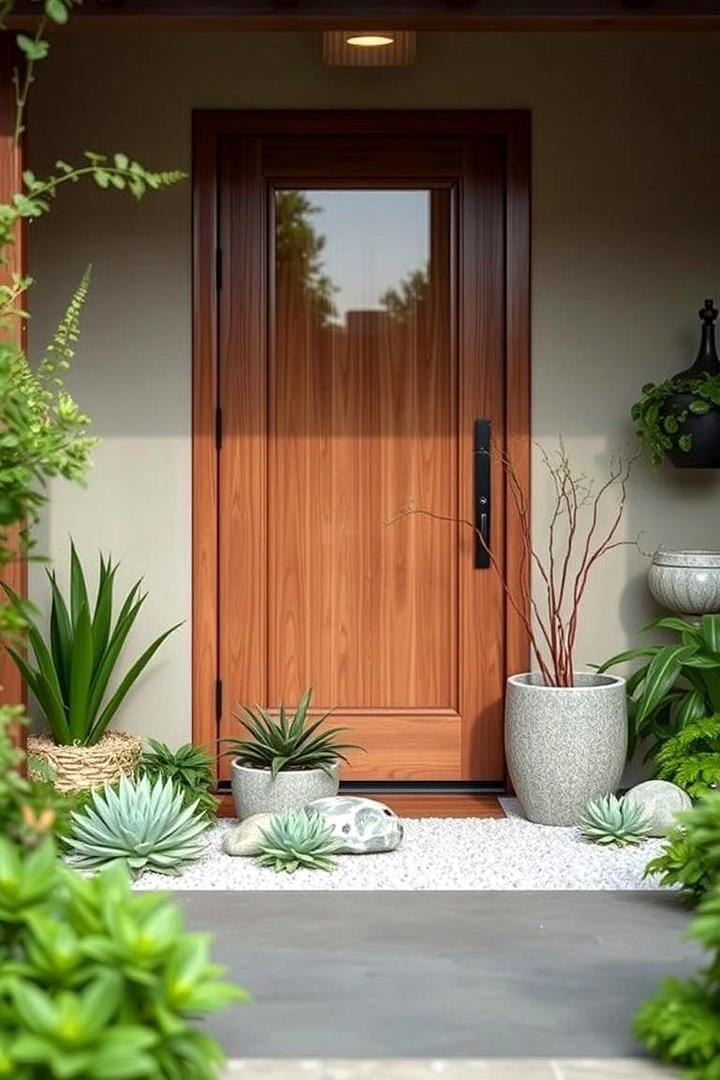 Zen Garden Serenity - 21 Front Door Plants