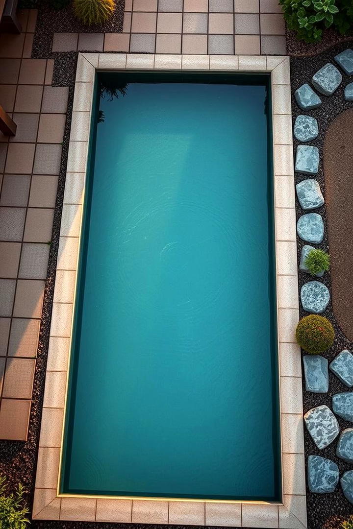 Zen Inspired Harmony - 21 Pool Tile Ideas