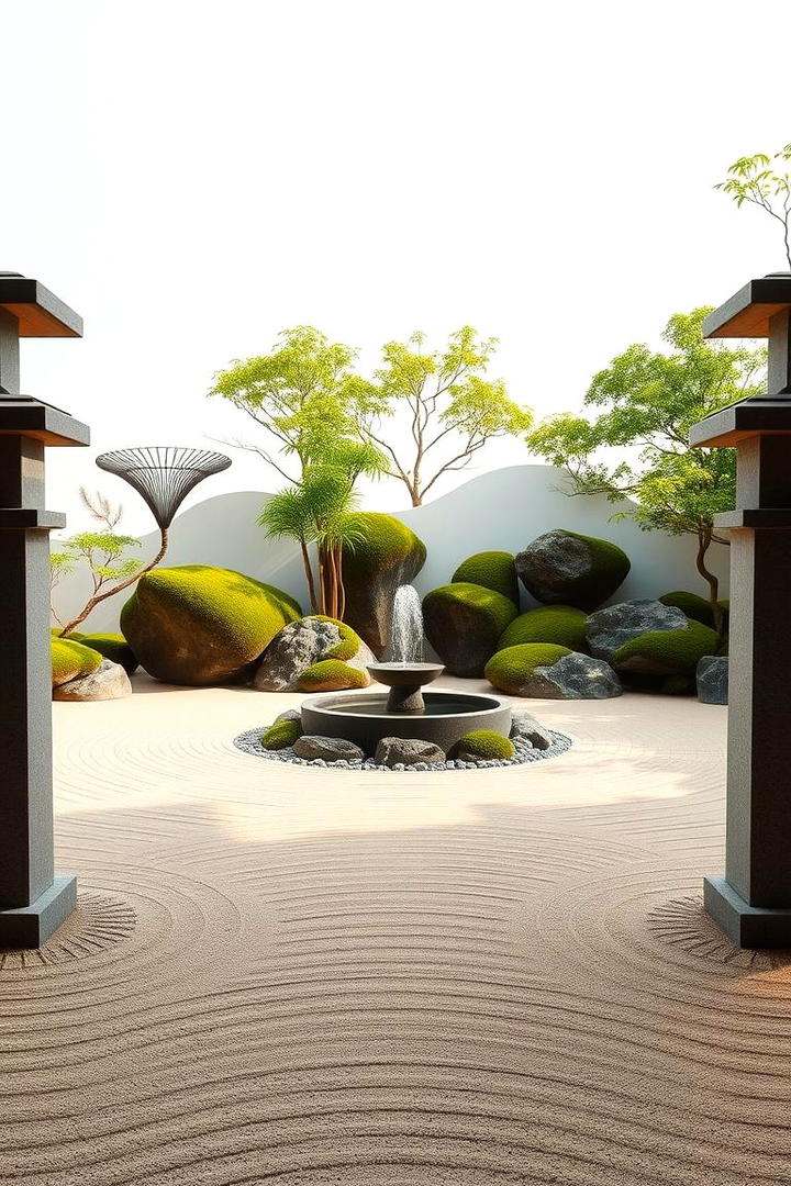 Zen Tranquility Garden - 30 Garden Layout Ideas