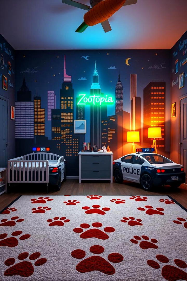 Zootopia Urban Nursery - 30 Disney Nursery Ideas