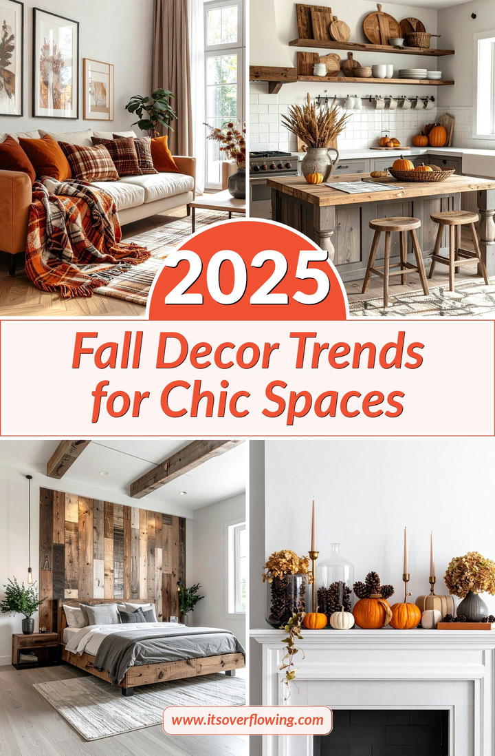 2025 Fall Decor Trends for Chic Spaces