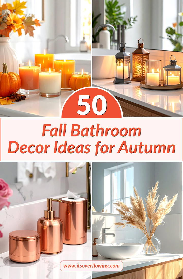 50 Fall Bathroom Decor Ideas for Autumn