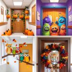 50 Fall Door Decor Classroom Ideas for Cozy Entryways