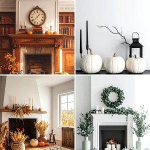 50 Fall Fireplace Decor Ideas to Warm Autumn Gatherings