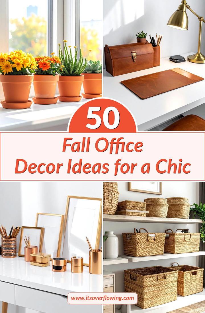 50 Fall Office Decor Ideas for a Chic