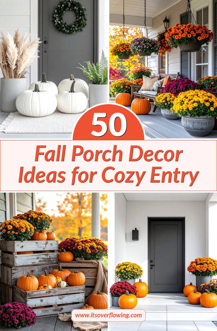 50 Fall Porch Decor Ideas for Cozy Entry