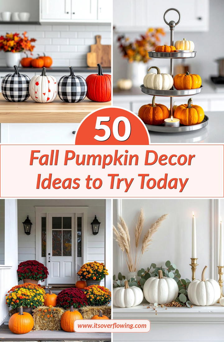 50 Fall Pumpkin Decor Ideas to Try Today