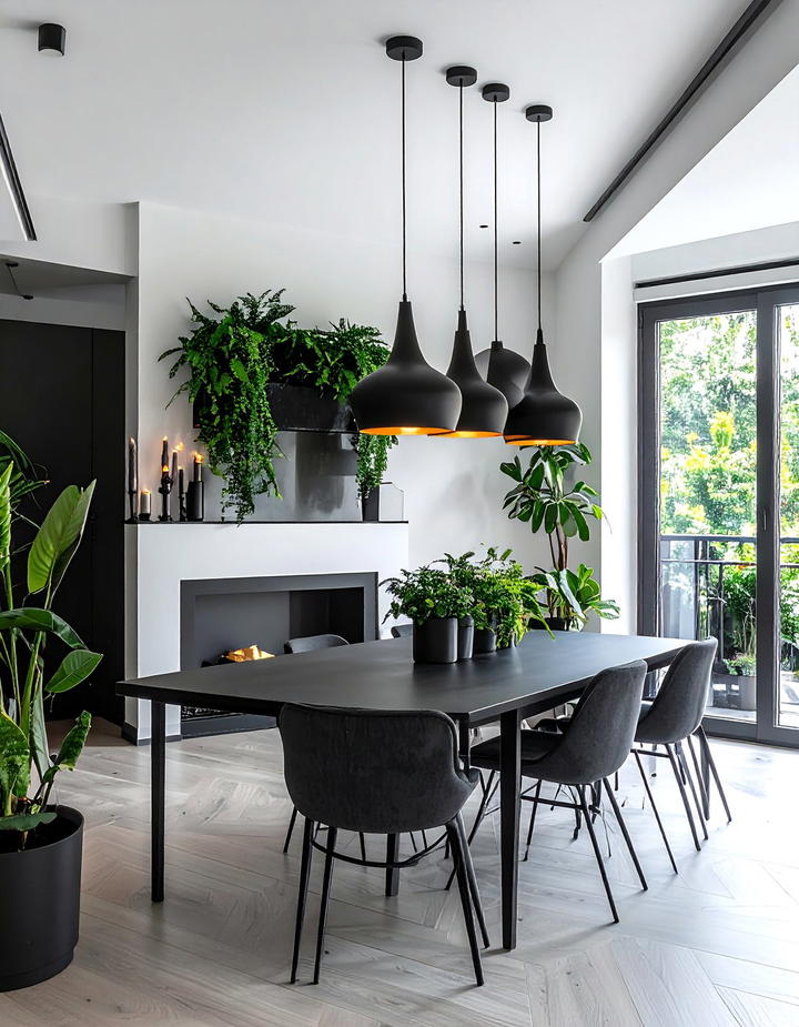 Black Metal Fixtures - 50 fall decor trends 2025