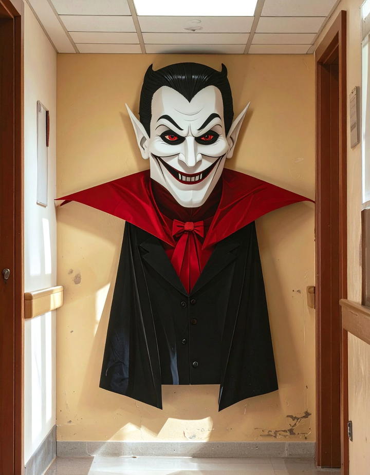 Draculas Classroom - 50 fall door decor classroom ideas