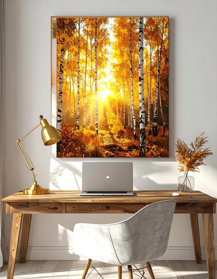 Fall Foliage Office Wall Art - 50 fall office decor ideas