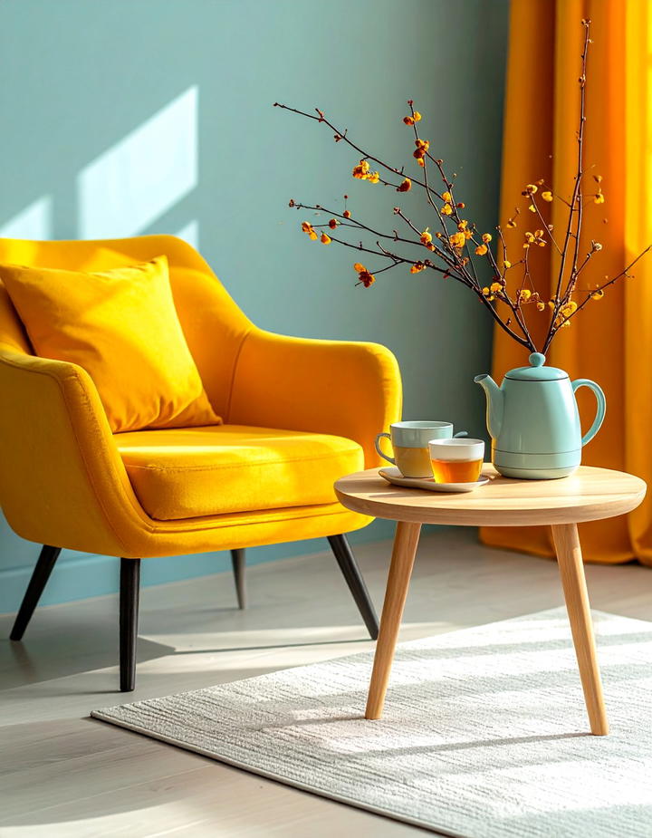 Fall Tea Corner Setup - 50 fall decor ideas