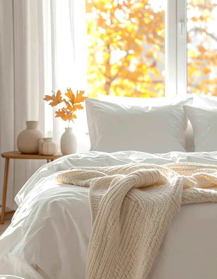 Guest Room Welcome - 50 minimalist fall decor ideas