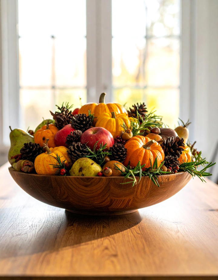 Harvest Centerpiece Arrangements - 50 fall table decor ideas