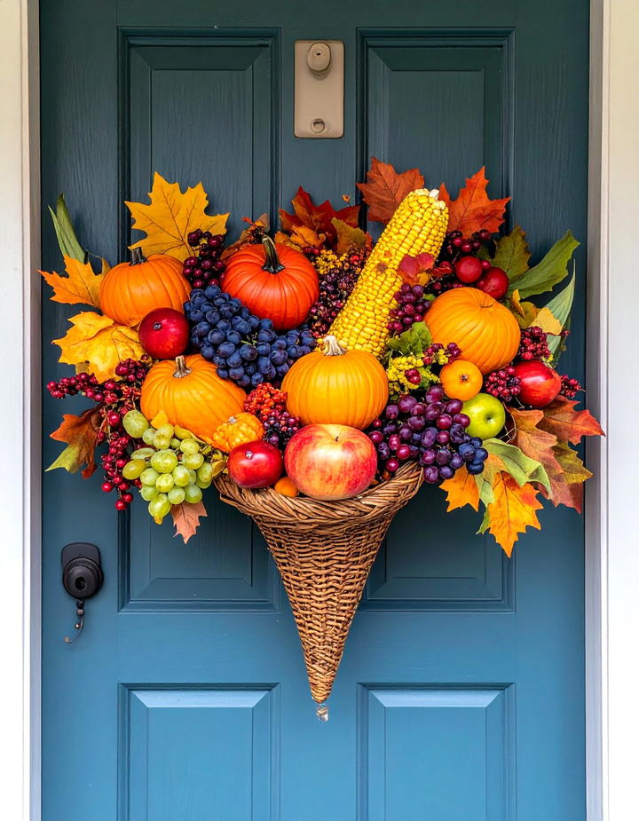 Harvest Cornucopia Theme - 50 fall door decor classroom ideas
