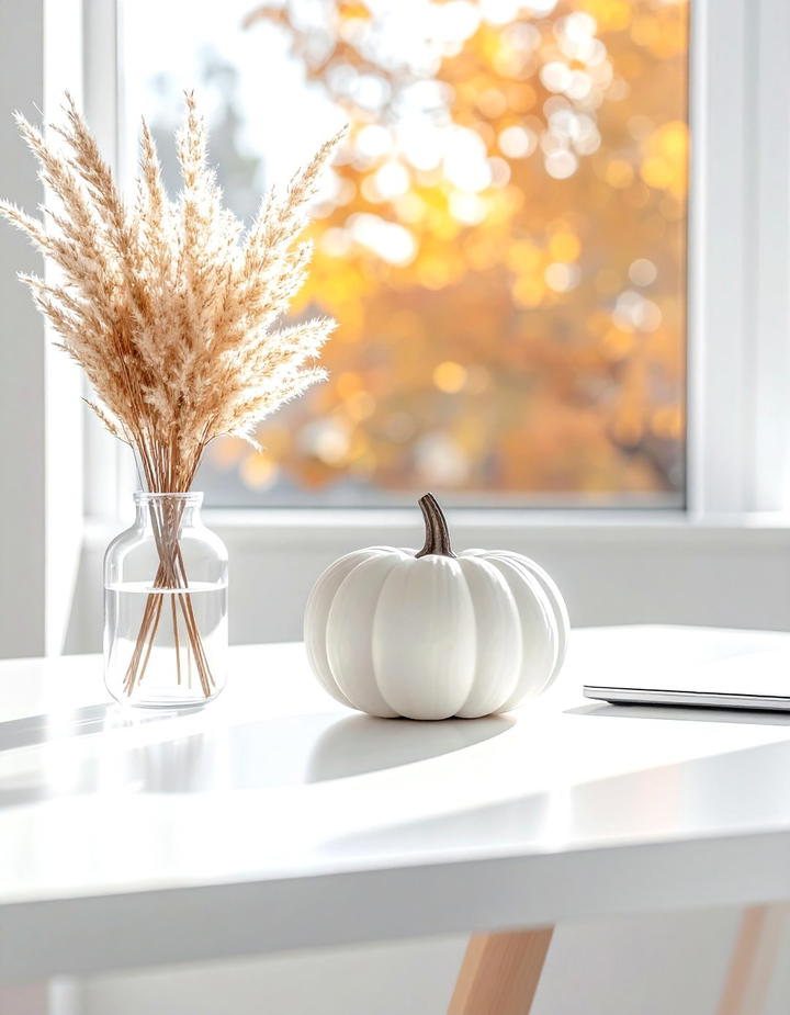 Home Office Inspiration - 50 minimalist fall decor ideas