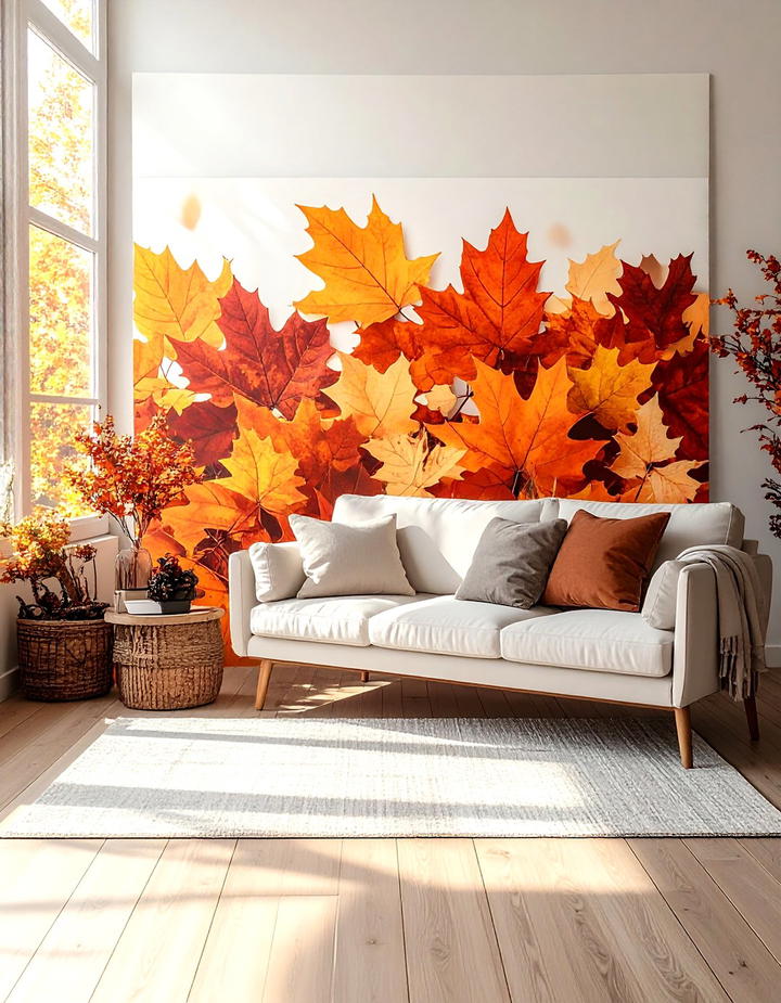 Leaf Photo Background - 50 fall leaves decor ideas