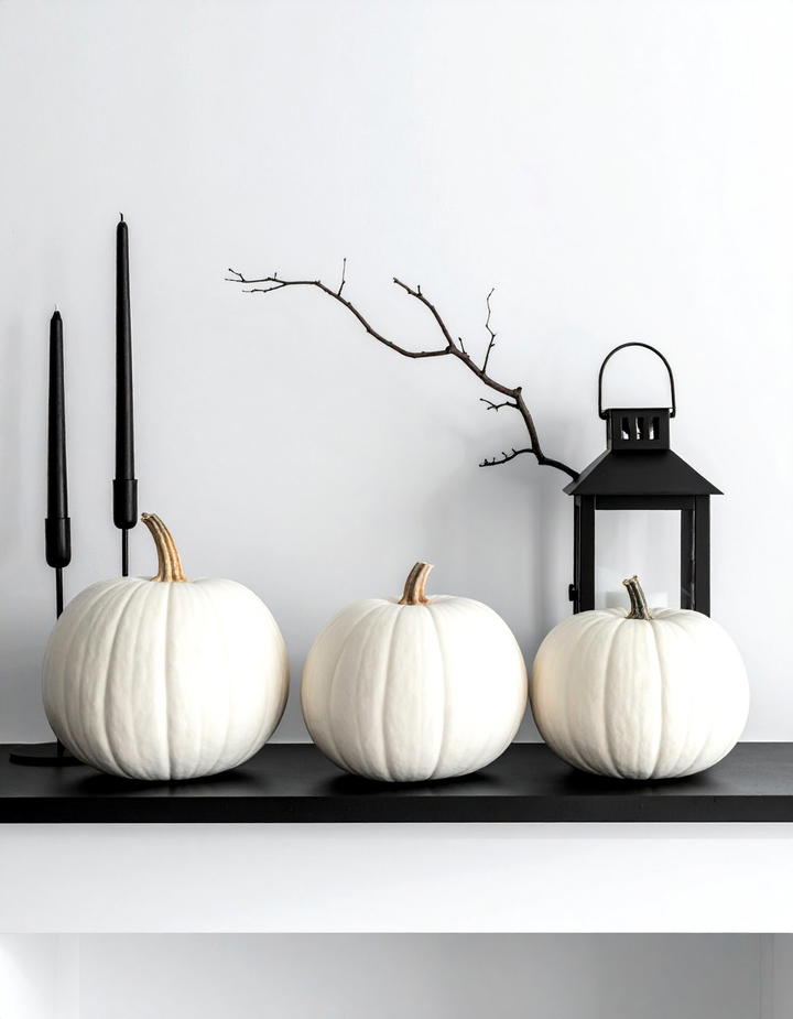 Minimalist Modern Autumn - 50 fall fireplace decor ideas