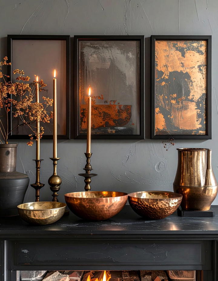 Mixed Metal Finishes - 50 fall decor trends 2025