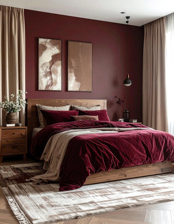 Moody Bedroom Sanctuary - 50 fall decor trends 2025