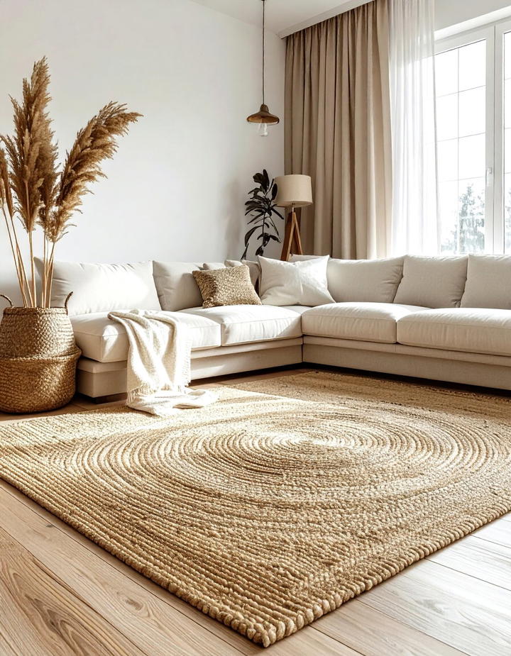 Natural Fiber Rugs - 50 fall decor trends 2025