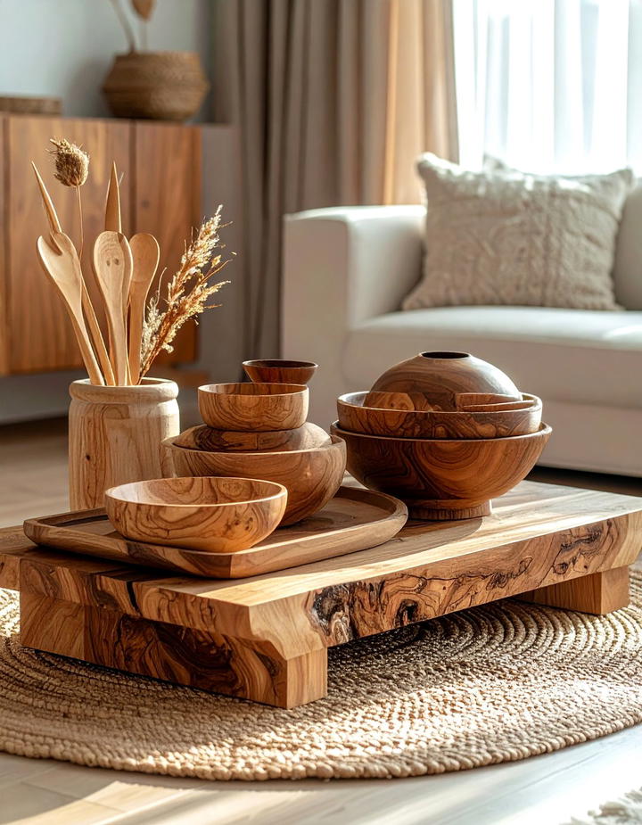Natural Wood Element Collection - 50 fall decor ideas