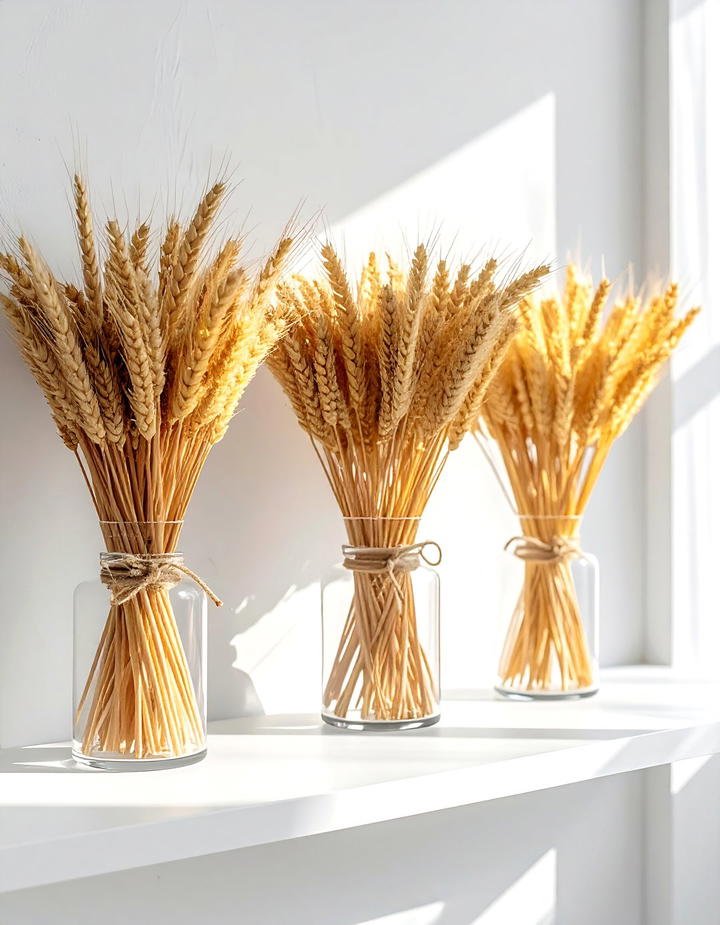 Wheat Stalk Office Bundles - 50 fall office decor ideas
