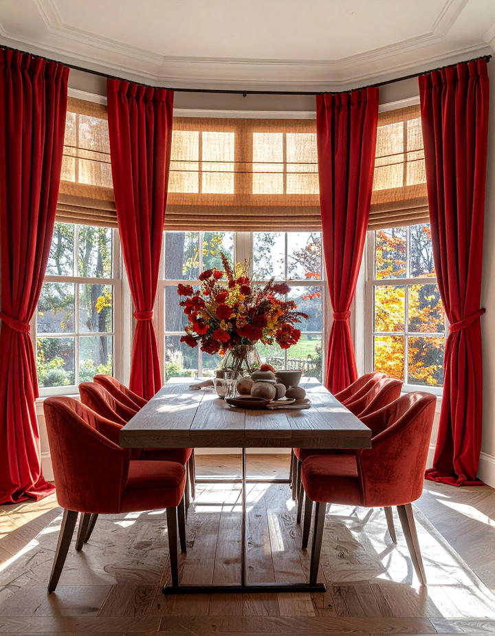 Window Treatments Autumn Update - 50 fall decor ideas