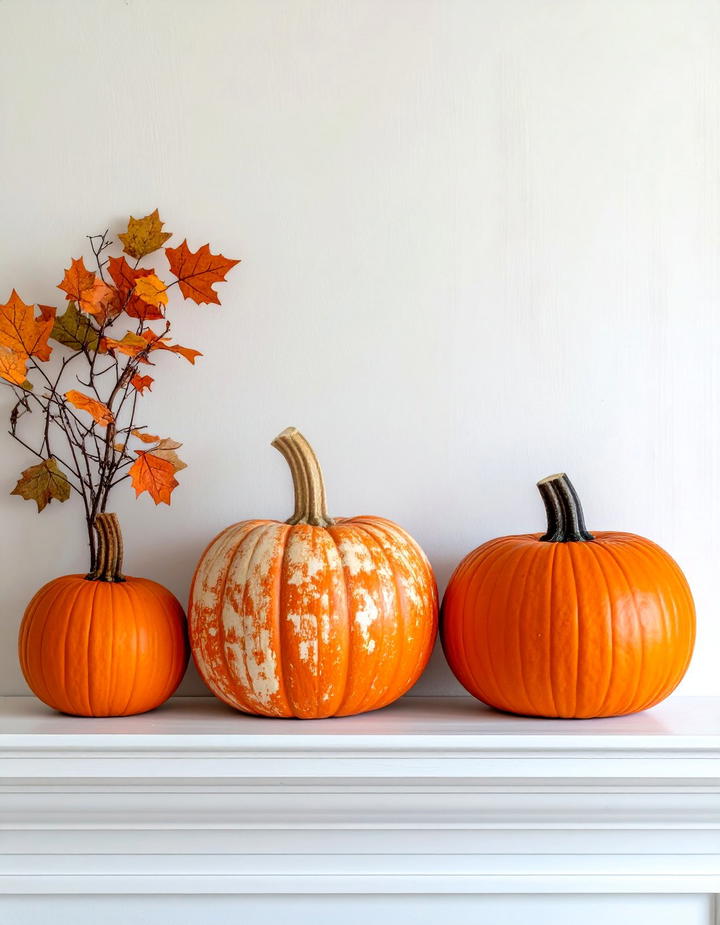 Wooden Pumpkin Cut Outs - 50 fall pumpkin decor ideas