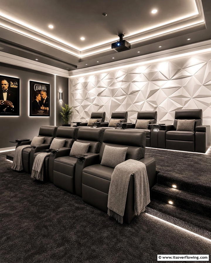 3D Wall Panels for Dynamic Texture - 25 Feature Wall Ideas to Transform Your Space